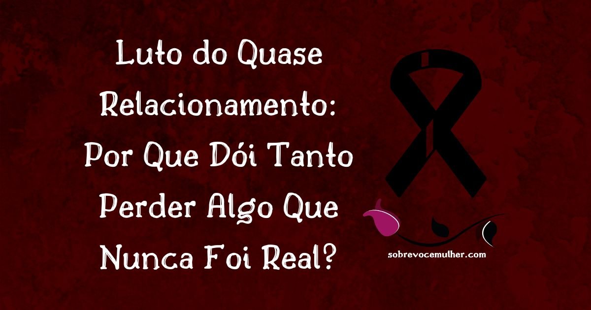 Pessoa refletindo sobre o luto do quase relacionamento e a dor emocional de algo que não se concretizou.
