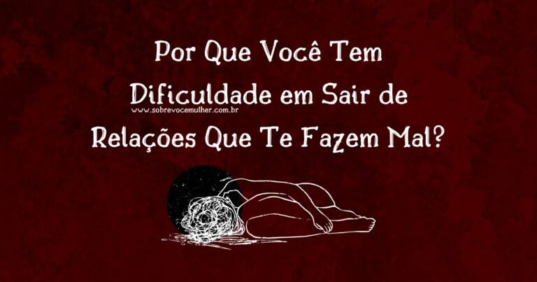 Por que é tão difícil sair de um relacionamento abusivo